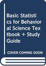 Basic Statistics Behaviorial Science Plus Study Guide 5th Edition