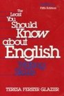 The Least You Should Know About English Writing Skills Form A