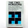 Two Horizons: New Testament Hermeneutics and Philosophical Description