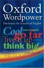 Oxford Wordpower Dictionary New Edition Dictionary for learners of English