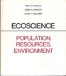 Ecoscience: Population, Resources, Environment