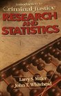 Introduction to Criminal Justice Research and Statistics