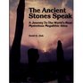 Ancient Stones Speak