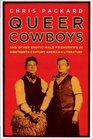 Queer Cowboys And Other Erotic Male Friendships in NineteenthCentury American Literature