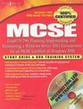 MCSE Exam 70296 Study Guide and DVD Training System Planning Implementing and Maintaining a Windows Server 2003 Environment for a MCSE Certified on Windows 2000