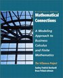 Mathematical Connections A Modeling Approach to Finite Mathematics Vol II Preliminary Edition