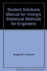 Student Solutions Manual for Vining's Statistical Methods for Engineers
