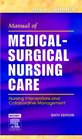 Manual of MedicalSurgical Nursing Care Nursing Interventions and Collaborative Management