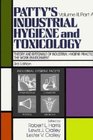 Toxicology Volume 2 6 Part Set Patty's Industrial Hygiene and Toxicology 4th Edition