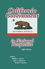 CALIFORNIA GOVERNMENT IN NATIONAL PERSPECTIVE