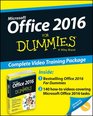 Office 2016 For Dummies Book  Online Videos Bundle