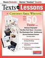 Texts and Lessons for ContentArea Writing With More Than 50 Texts from National Geographic The New York Times Prevention The Washington Post Smithsonian Harvard Business Review and Many Others