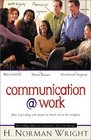 Communication  Work