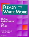 Ready to Write More  From Paragraph to Essay