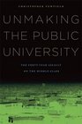 Unmaking the Public University The FortyYear Assault on the Middle Class