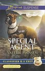 Special Agent (Classified K-9 Unit, Bk 3) (Love Inspired Suspense, No 609) (Larger Print)
