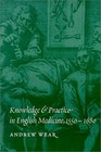 Knowledge and Practice in English Medicine 15501680
