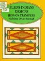 Plains Indians Designs IronOn Transfers