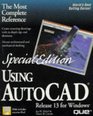 Using Autocad Release 13 for Windows/Book and Disk