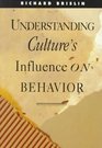 Understanding Cultures Influence on Behavior