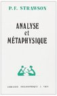 Analyse et metaphysique Une serie de lecons donnee au College de France en mars 1985