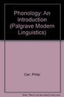 Phonology An Introduction