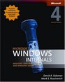 Microsoft  Windows  Internals Fourth Edition Microsoft Windows Server  2003 Windows XP and Windows 2000
