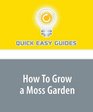 How To Grow a Moss Garden