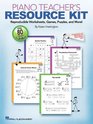 Piano Teacher's Resource Kit Reproducible Worksheets Games Puzzles and More