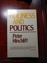 Holiness and Politics