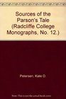 Sources of the Parson's Tale