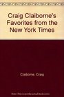 Craig Claibornes Favorites From NY Times
