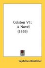 Colston V1 A Novel