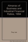 Almanac of Business and Industrial Financial Ratios 1994