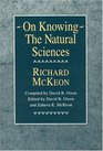 On KnowingThe Natural Sciences