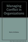 Managing Conflicts in Organizations