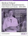 Medical School Admission Requirements United States and Canada 20042005