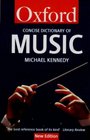 The Concise Oxford Dictionary of Music