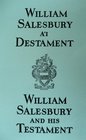 William Salesbury and his testament