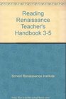 Reading Renaissance Teacher's Handbook 35
