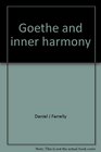 Goethe and inner harmony A study of the schone Seele in the Apprenticeship of Wilhelm Meister
