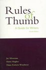 Rules of Thumb A Guide for Writers
