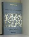 A Critical History of English Literature v 4