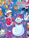 Lisa Frank Love  Joy Holiday Giant Coloring and Activity Book