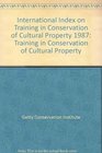 International Index on Training in Conservation of Cultural Property