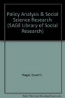Policy Analysis  Social Science Research