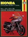 Honda CX/GL500 & 650 - V-Twins: 497cc-673cc., 1978 to 1986 (Owners Workshop Manual)