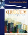 Curriculum Foundations Principles and Issues