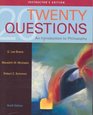 Twenty Questions an Introduction to Philosophy  Instructor's Edition