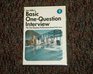 Basic Onequestion Interview